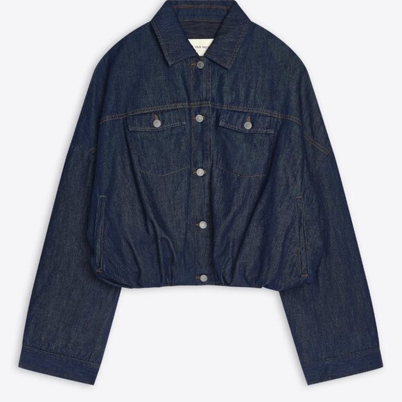 DRIES VAN NOTEN Vesto denim blouseon jacket/exc. cond/L - Picture 4 of 15